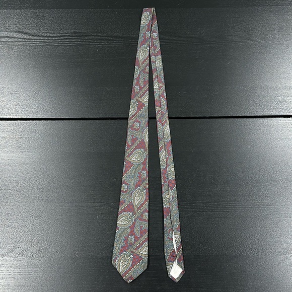 Aquascutum London Vintage Silk Tie - Picture 2 of 4